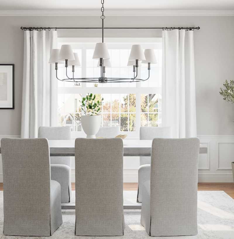 Contemporary, Classic Living Room Design by Havenly Interior Designer Sarah