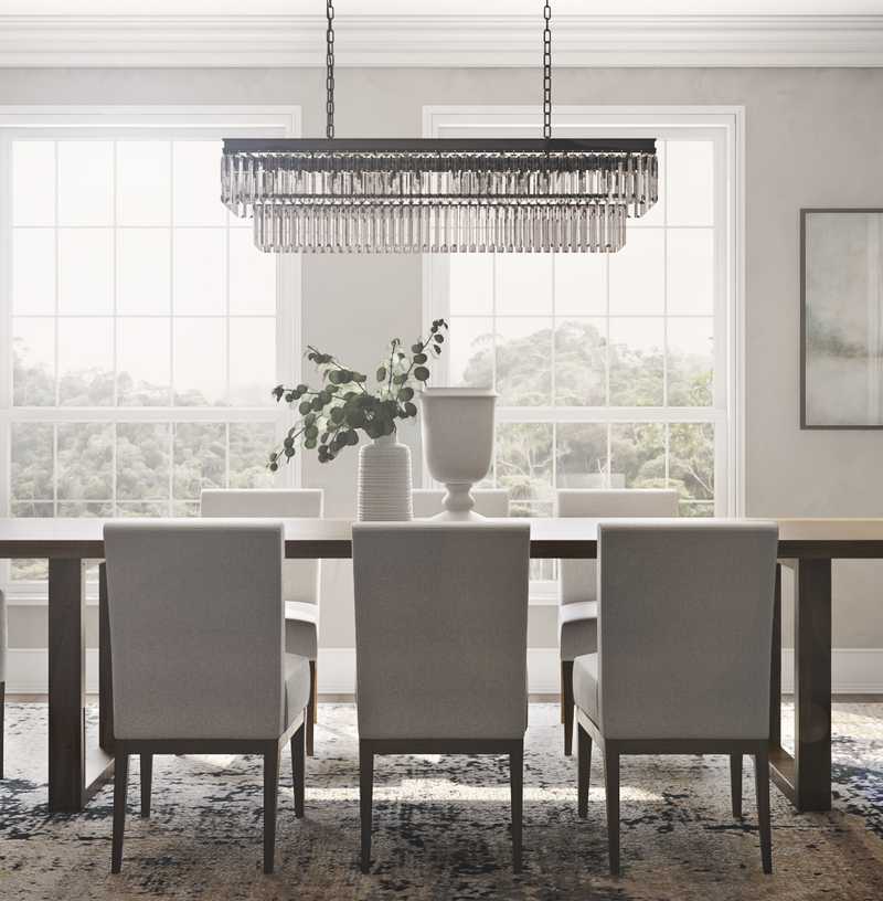 Transitional Dining Room Lighting Ideas Interior Design Ideas