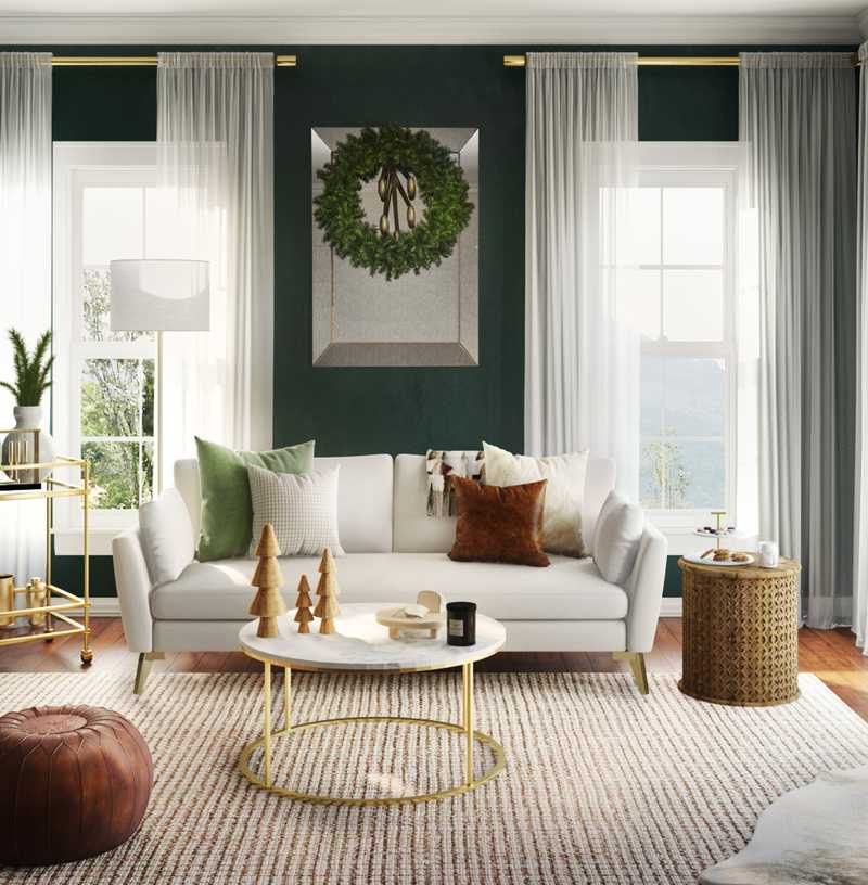 Classic, Eclectic, Farmhouse Design by Havenly Interior Designer Erin