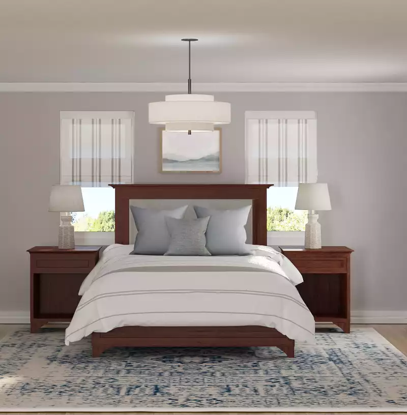 Modern, Midcentury Modern, Minimal Bedroom Design by Havenly Interior Designer Emily