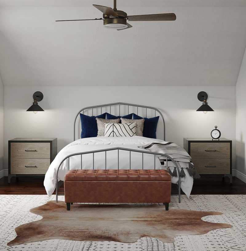 Bohemian Bedroom Design by Havenly Interior Designer Chelsea