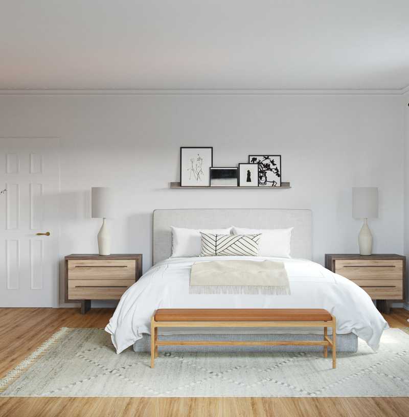 Modern Bedroom Design by Havenly Interior Designer Leslie