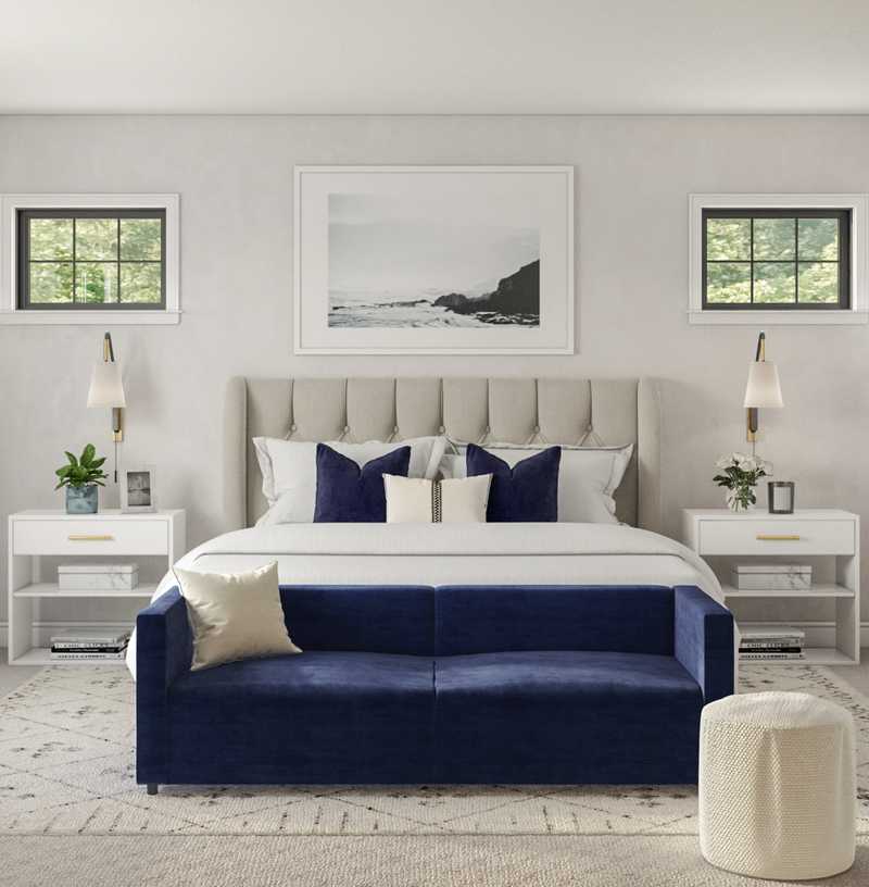 Bohemian, Global Bedroom Design by Havenly Interior Designer Lilly