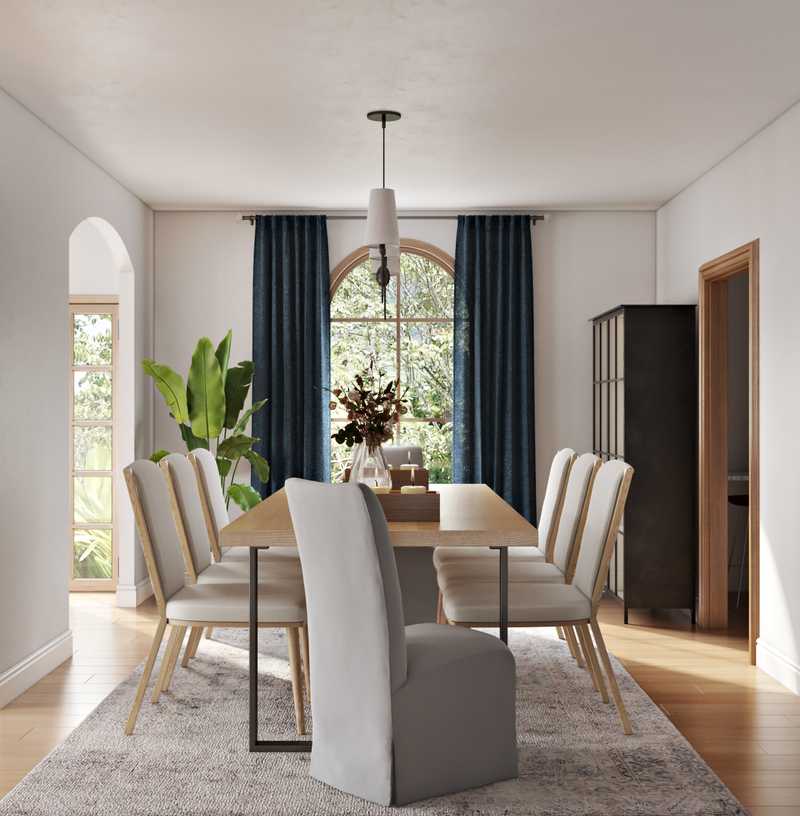 Contemporary, Modern, Classic Dining Room Design by Havenly Interior Designer Makenzie