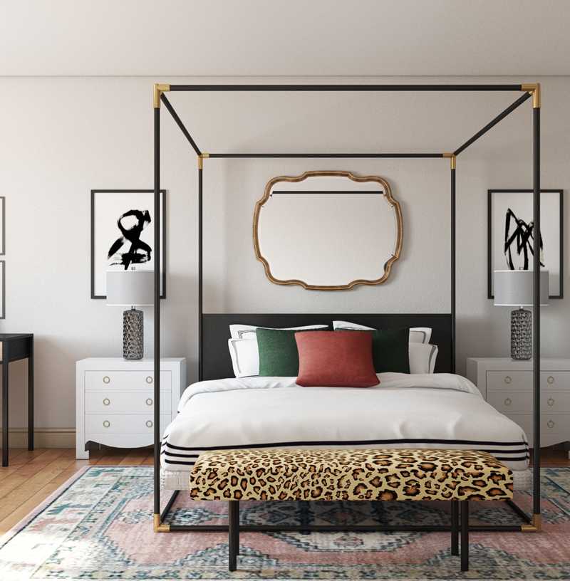 Eclectic, Bohemian Bedroom Design by Havenly Interior Designer Maggie