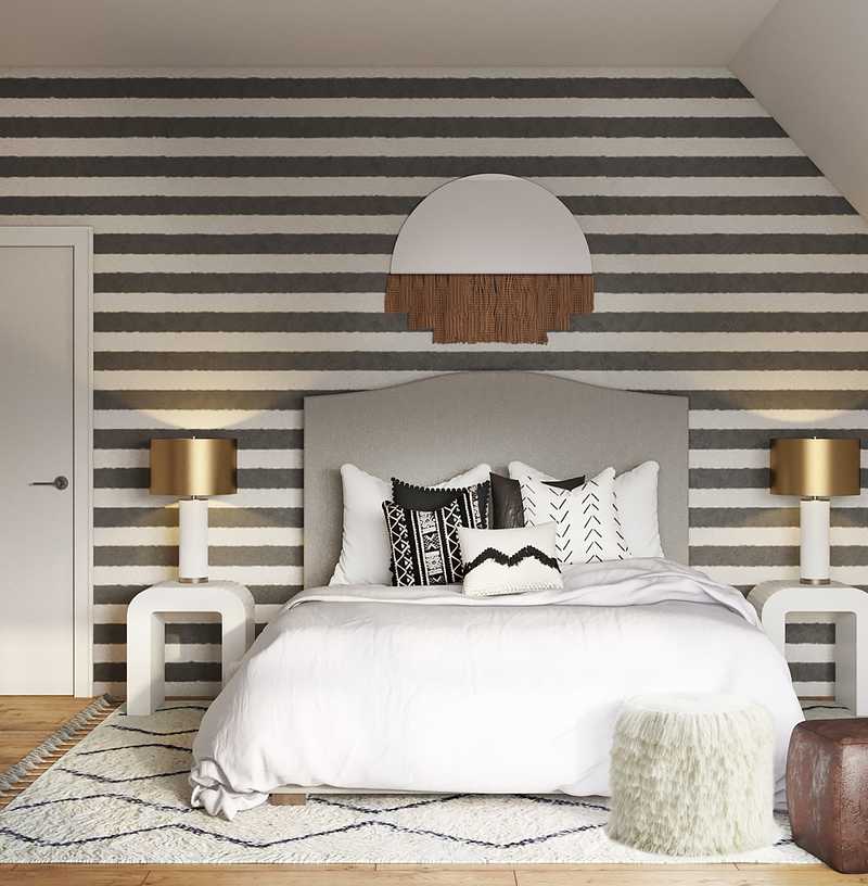 Bohemian Bedroom Design by Havenly Interior Designer Morgan
