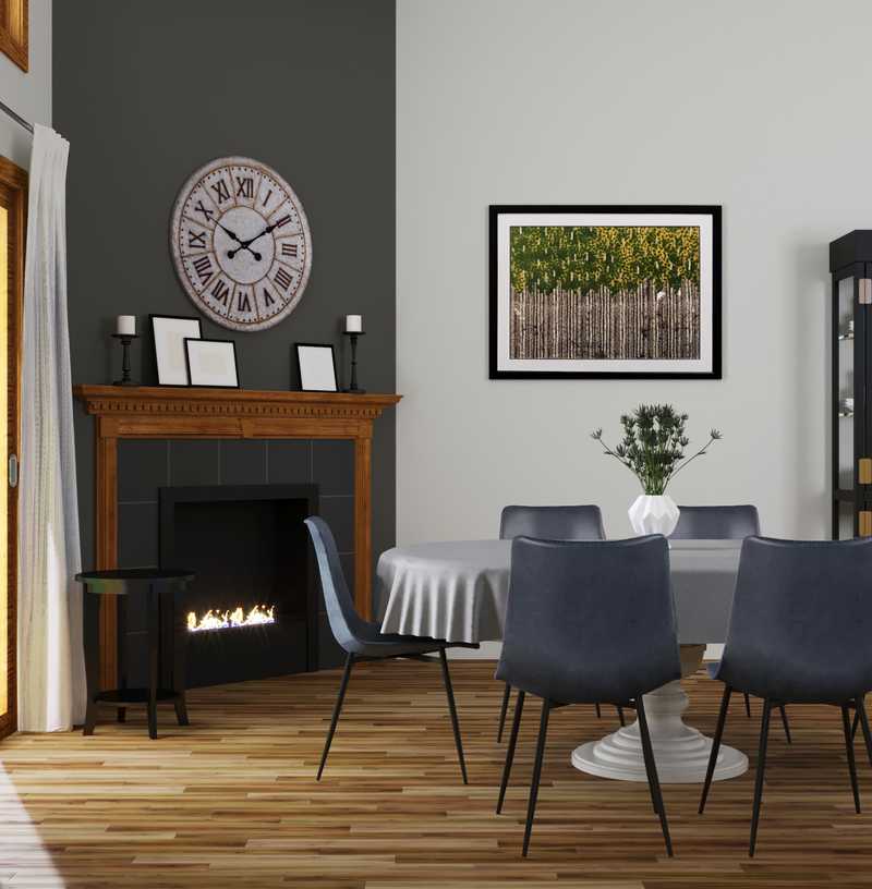 Transitional Dining Room Design by Havenly Interior Designer Sara
