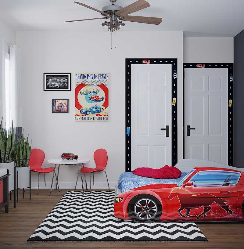 Contemporary Bedroom Design by Havenly Interior Designer Randi