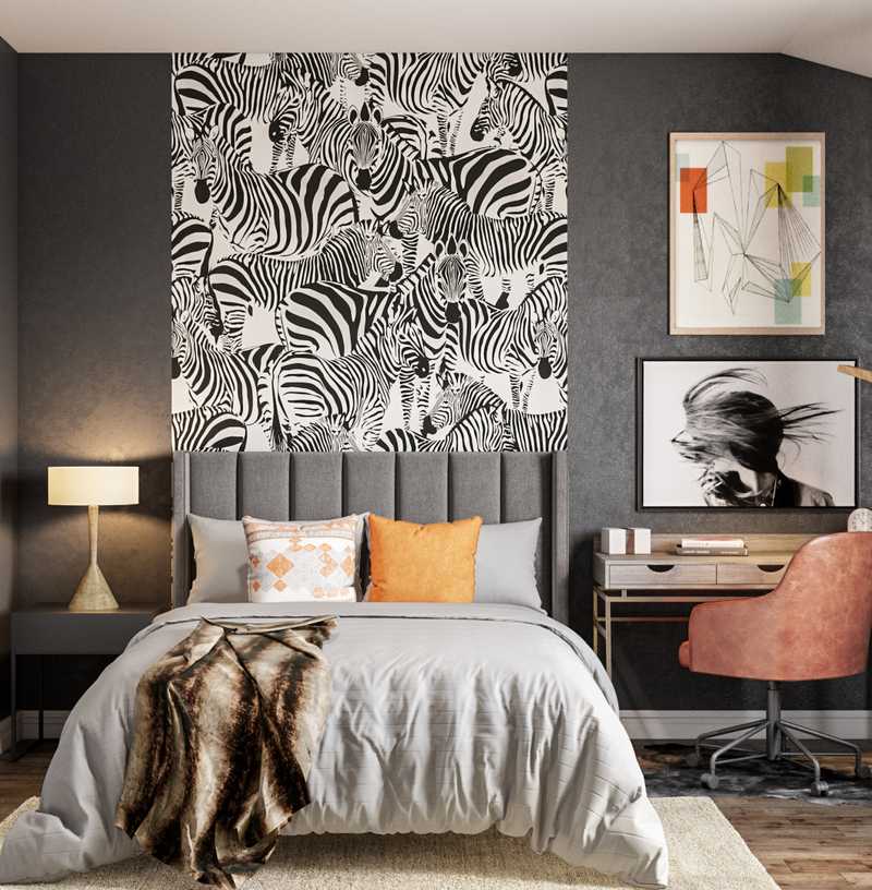 Contemporary, Modern Bedroom Design by Havenly Interior Designer Sheri