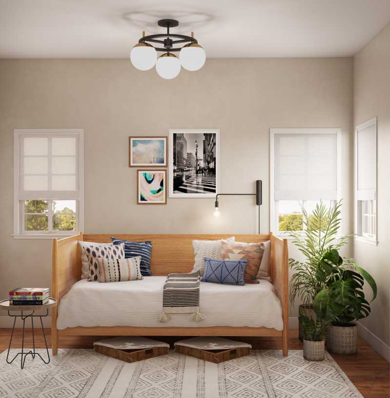 Midcentury Modern Bedroom Design by Havenly Interior Designer Fendy