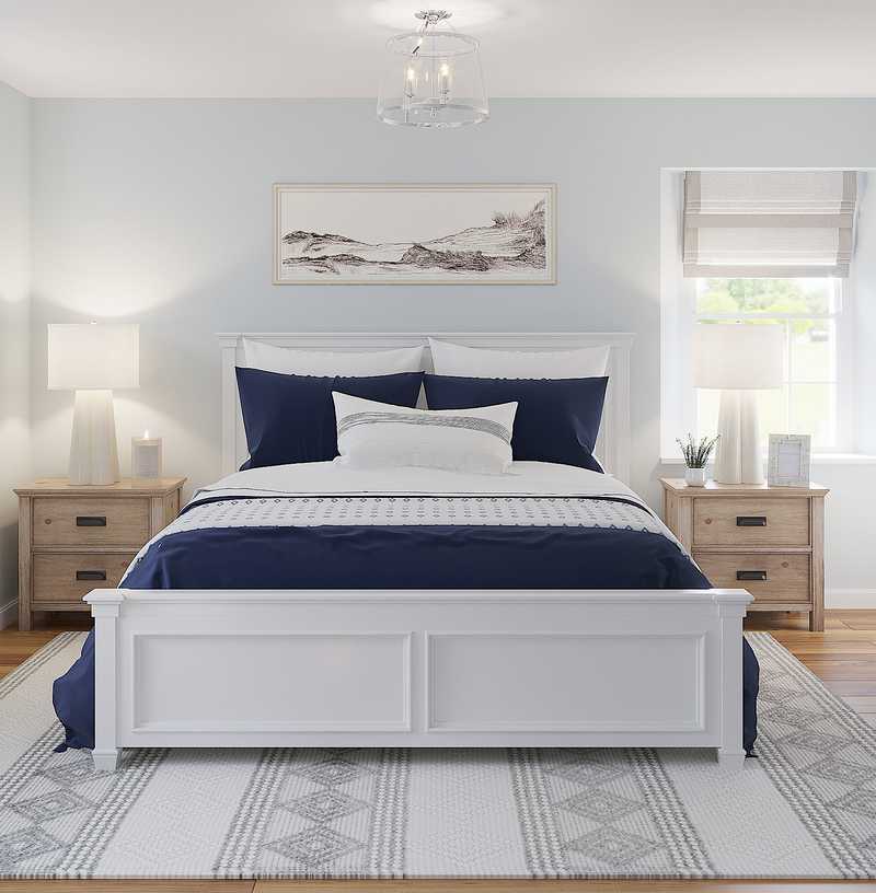 Contemporary, Classic, Farmhouse Bedroom Design by Havenly Interior Designer Sarah