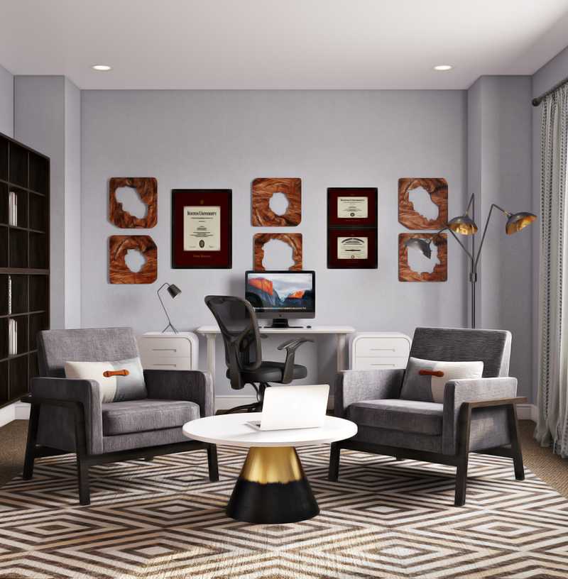 Office Design by Havenly Interior Designer Robyn