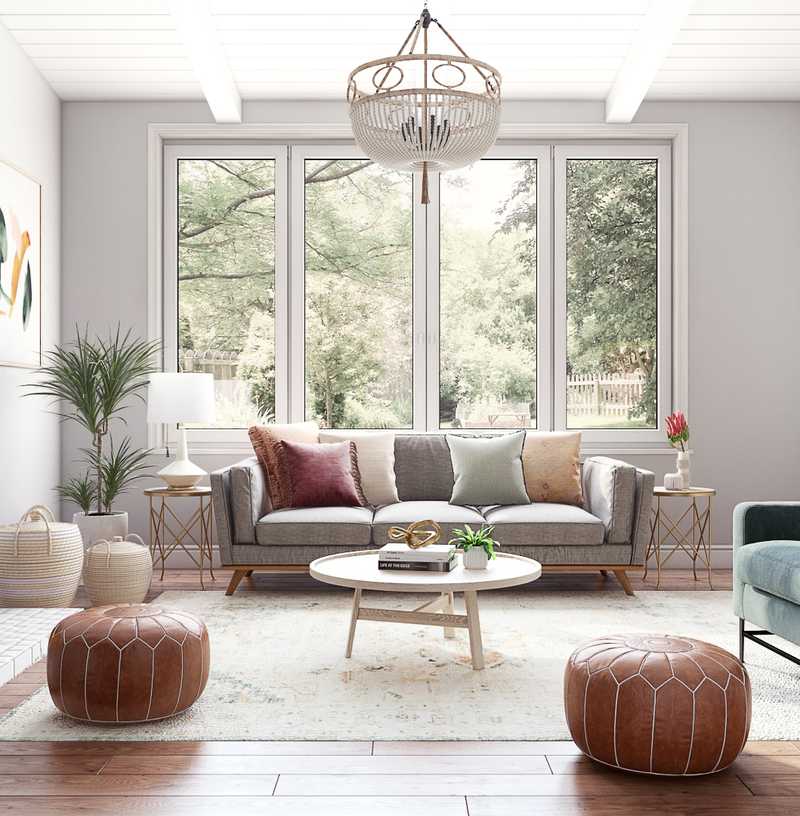 Bohemian, Coastal Design by Havenly Interior Designer Lauren