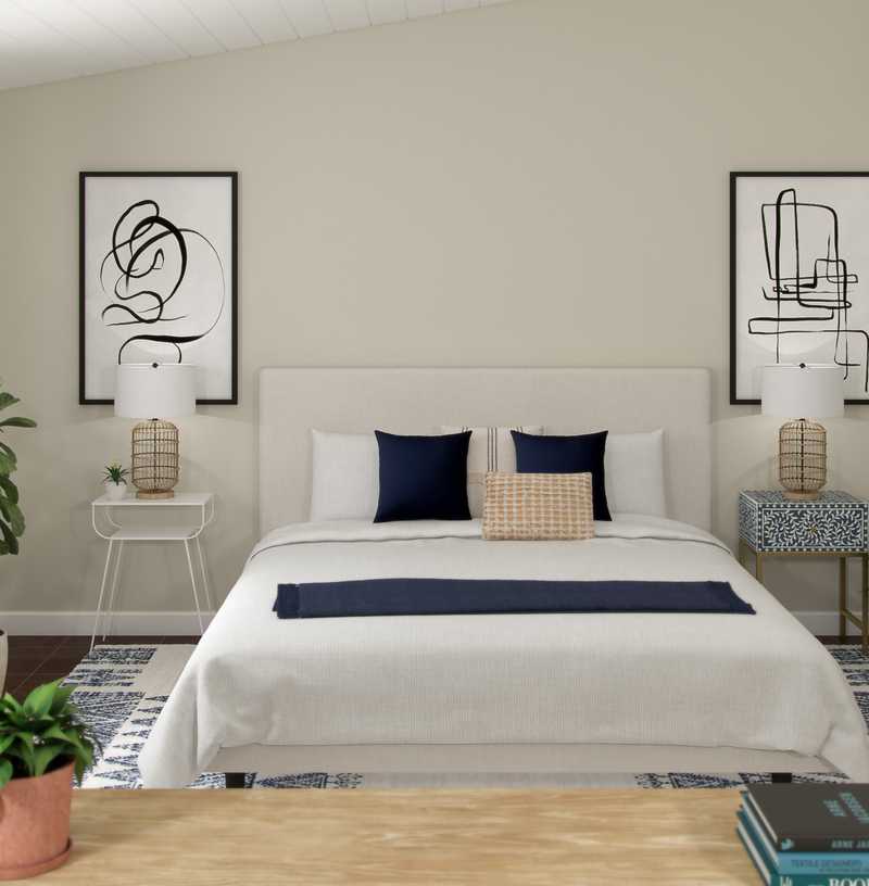 Coastal Bedroom Design by Havenly Interior Designer Sydney