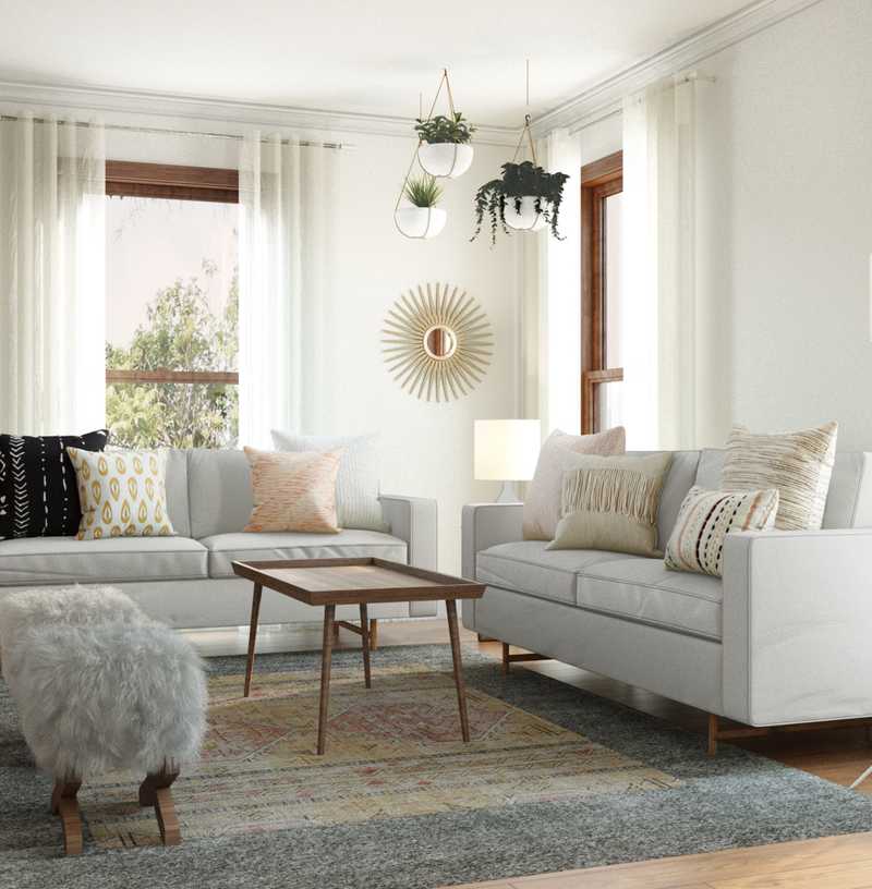 Modern, Glam Living Room Design by Havenly Interior Designer Michelle