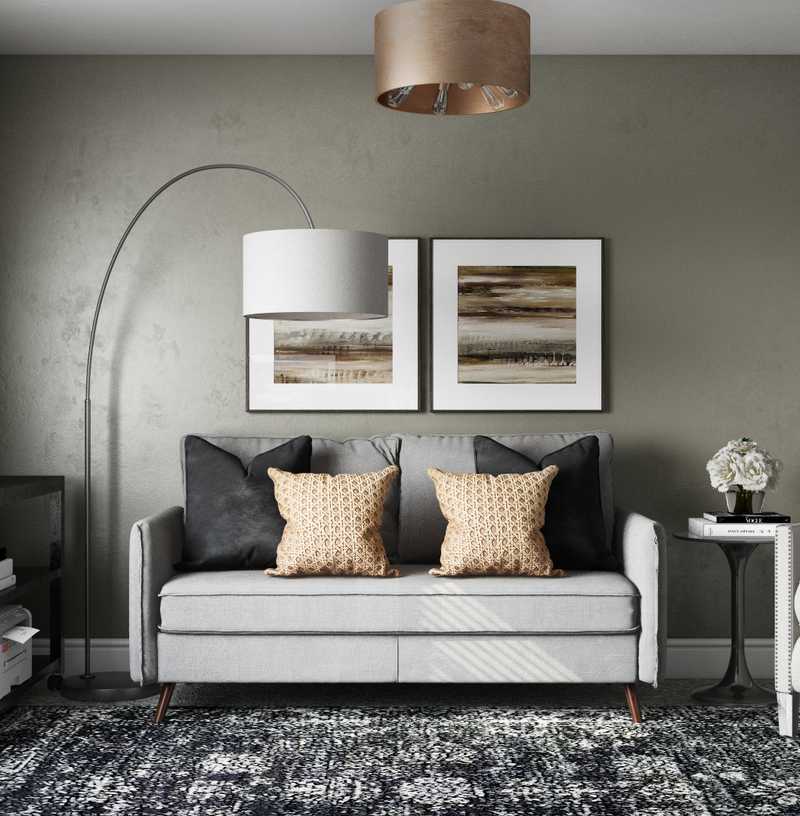 Modern Office Design by Havenly Interior Designer Karen