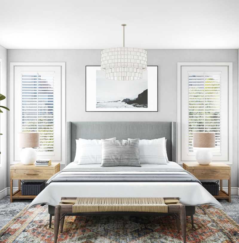 Contemporary, Modern, Classic, Eclectic Bedroom Design by Havenly Interior Designer Amanda