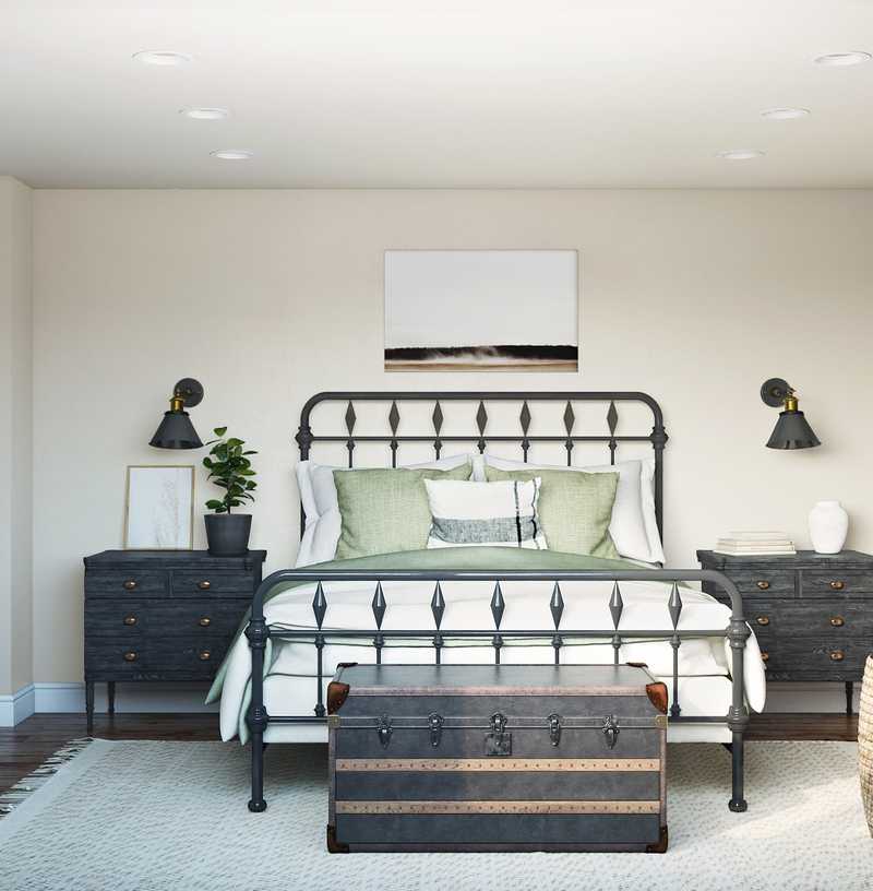 Modern, Farmhouse, Transitional Bedroom Design by Havenly Interior Designer Stacy