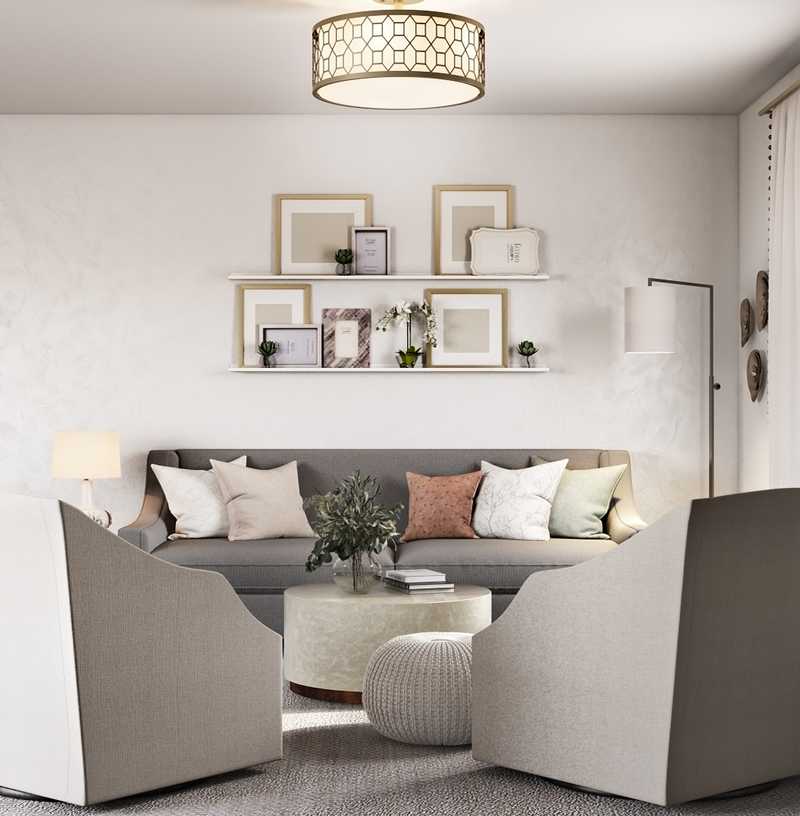 Classic, Glam, Farmhouse, Transitional Other Design by Havenly Interior Designer Lauren