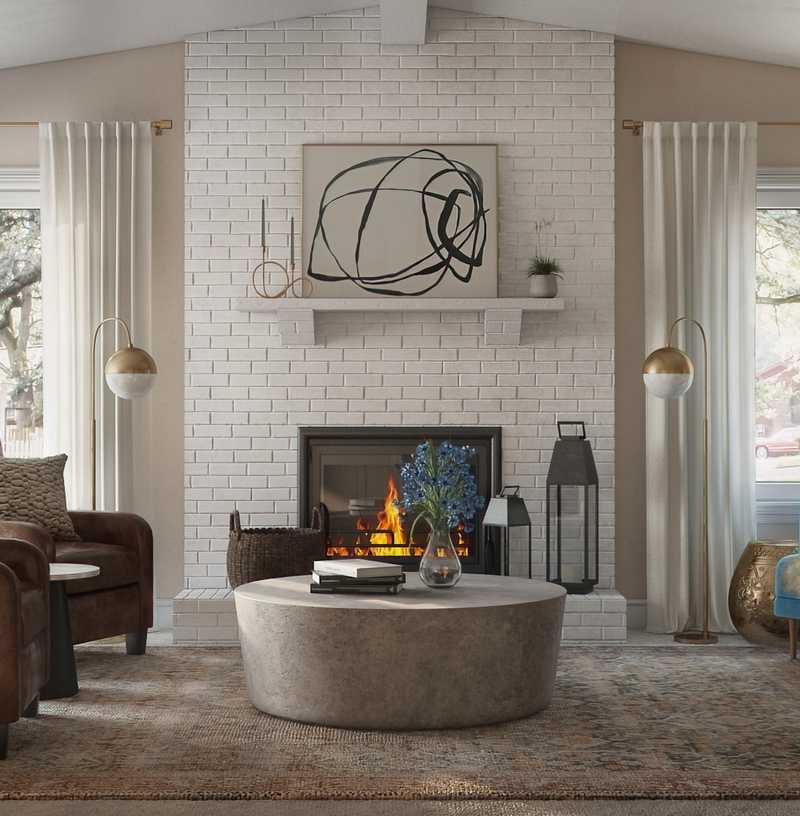 Living Room Design by Havenly Interior Designer Matthew