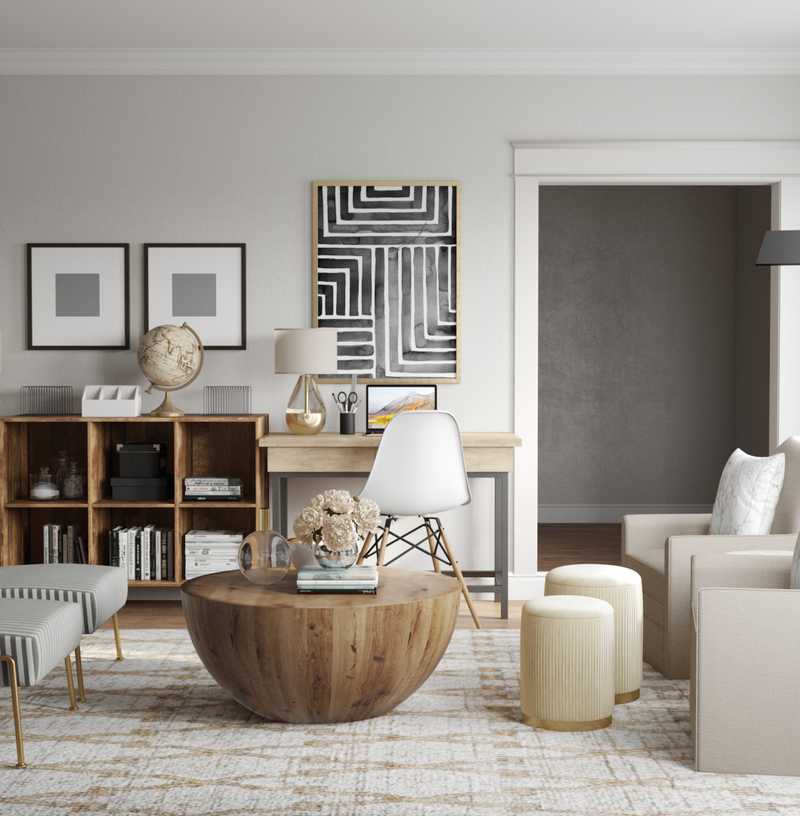 Modern transitional clearance living room