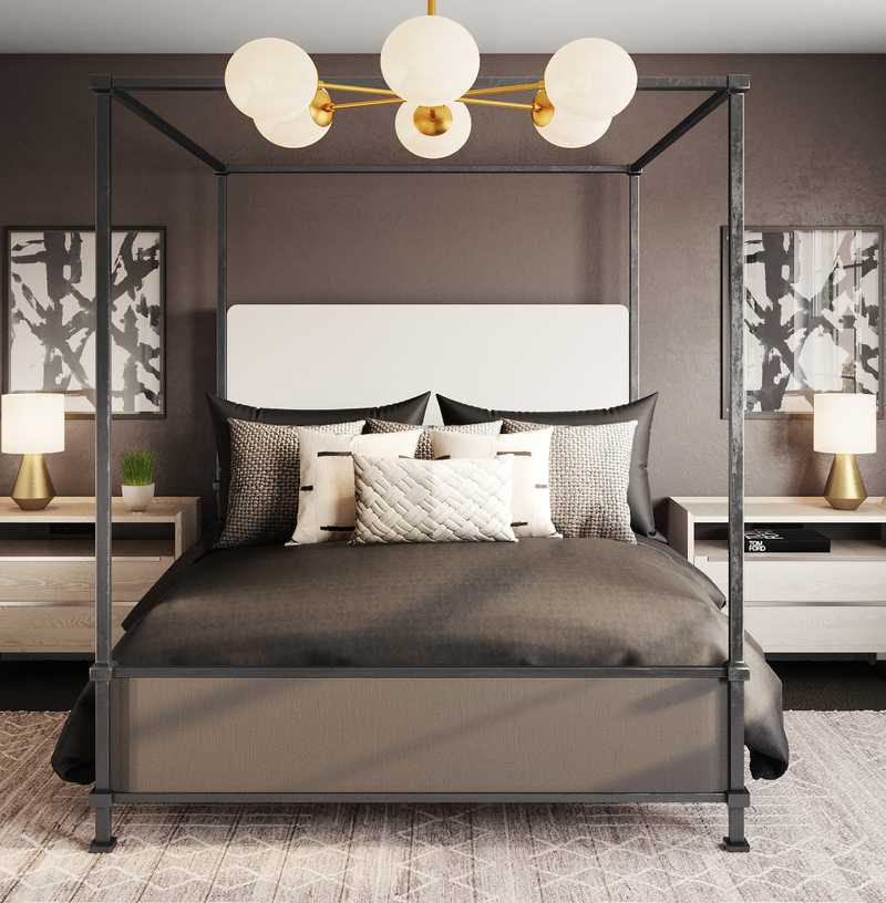 Contemporary, Modern Bedroom Design by Havenly Interior Designer Kayla