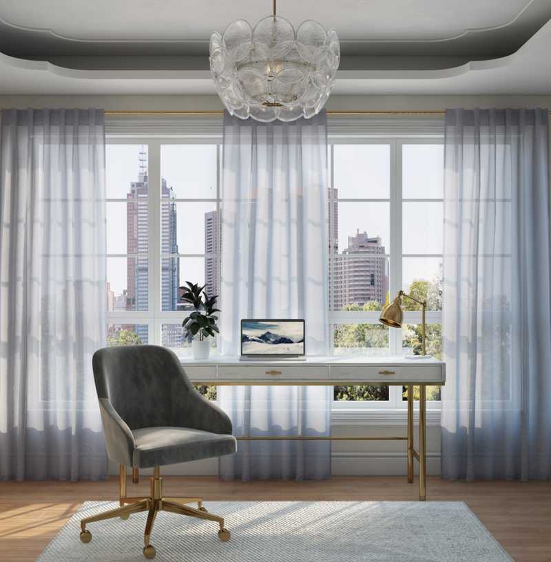 Classic, Glam, Traditional Bedroom Design by Havenly Interior Designer Lauren