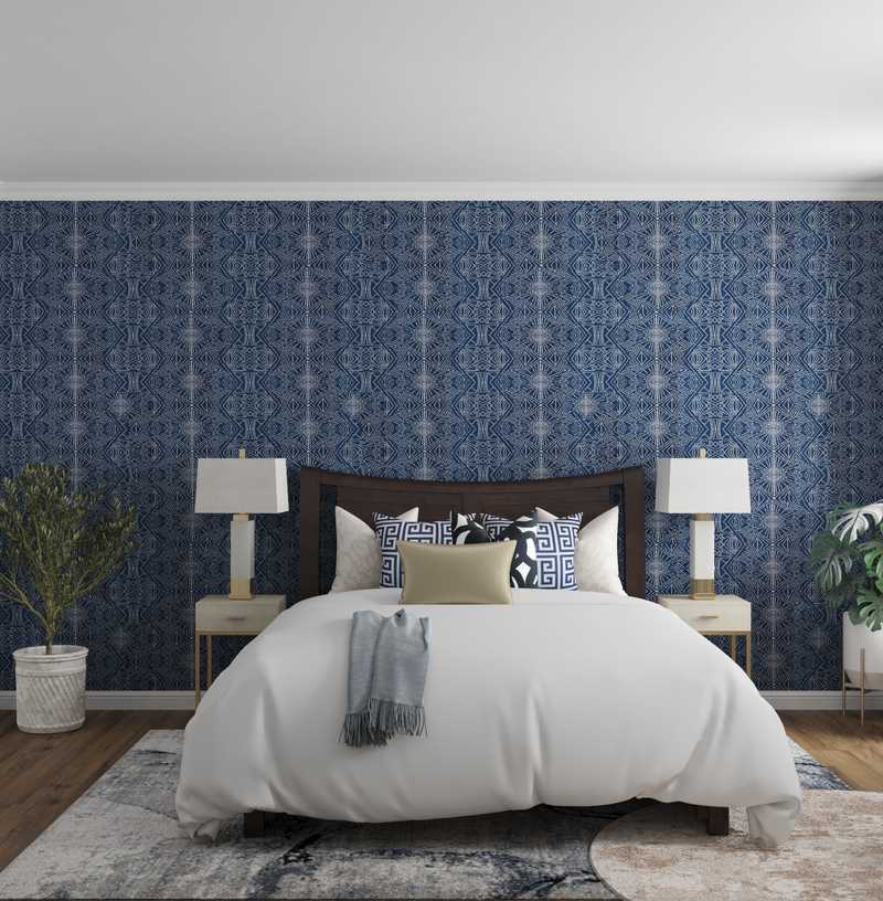 Modern, Glam Bedroom Design by Havenly Interior Designer Ghianella