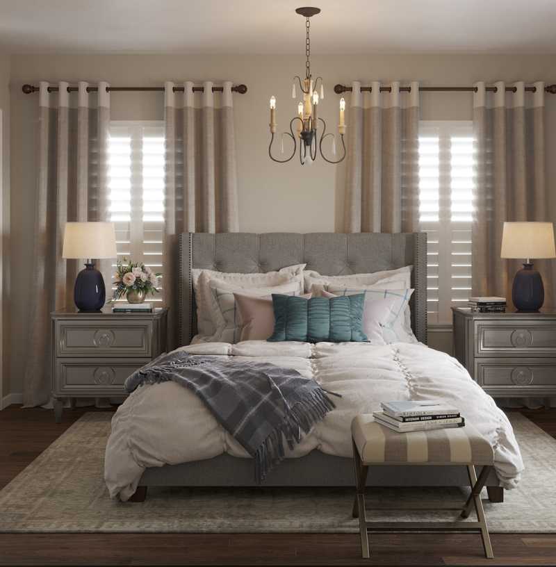 Contemporary, Classic, Traditional, Farmhouse, Transitional Bedroom Design by Havenly Interior Designer Vivian