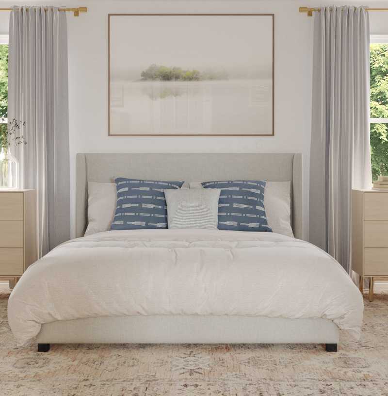 Classic, Coastal Bedroom Design by Havenly Interior Designer Lilly
