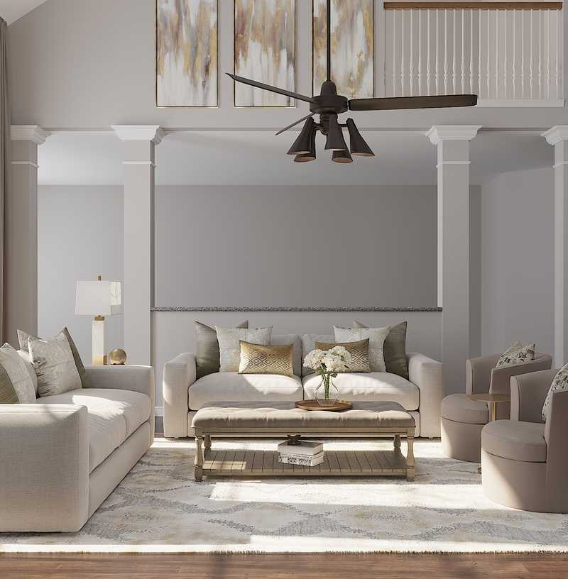 Glam, Transitional Other Design by Havenly Interior Designer Amy