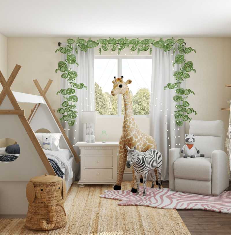 Eclectic, Bohemian Bedroom Design by Havenly Interior Designer Christina