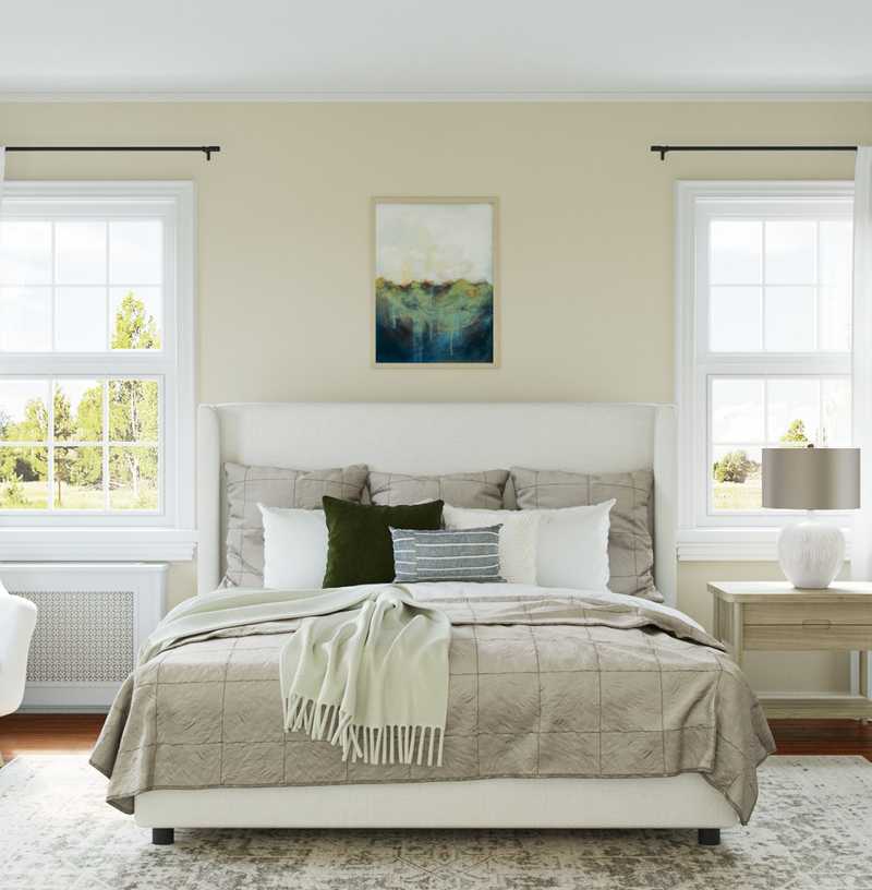Modern, Classic, Bohemian Bedroom Design by Havenly Interior Designer Madison