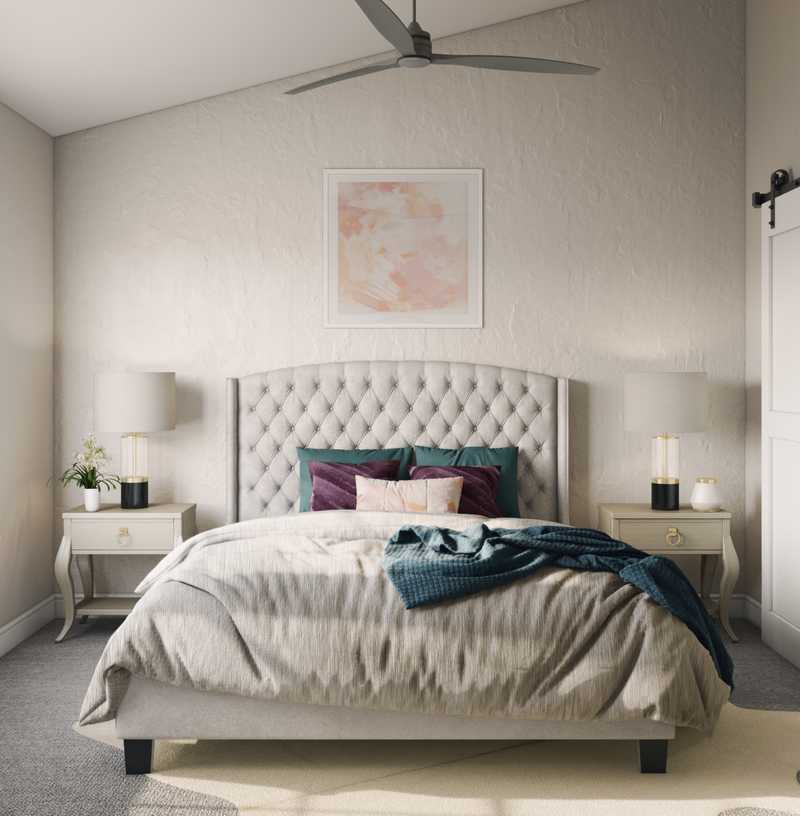 Modern, Classic Bedroom Design by Havenly Interior Designer Megan