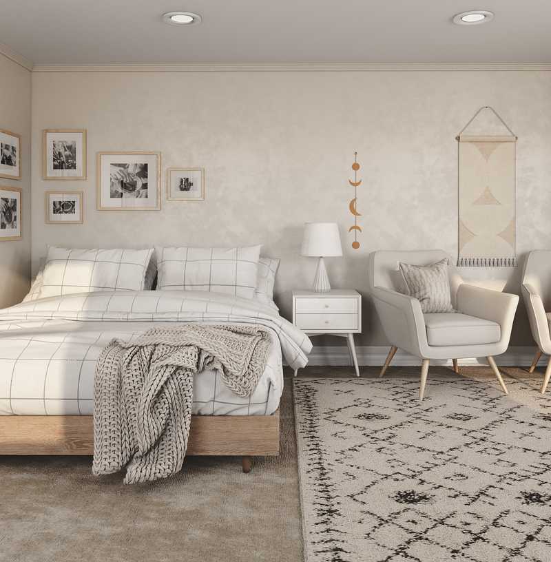 Bohemian Bedroom Design by Havenly Interior Designer Kyla