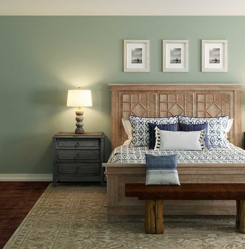 Farmhouse, Rustic Bedroom Design by Havenly Interior Designer Libby
