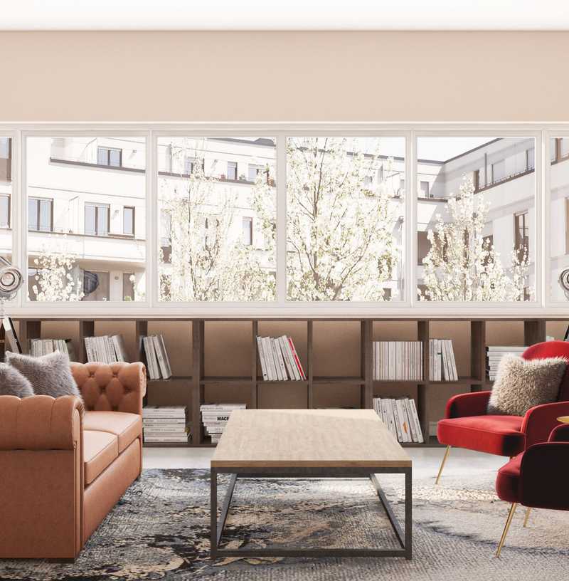 Modern Living Room Design by Havenly Interior Designer Taylor