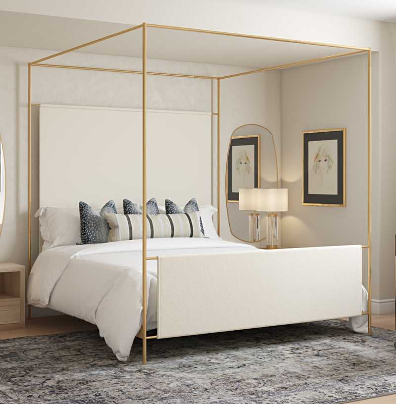 Modern, Glam Bedroom Design by Havenly Interior Designer Matthew