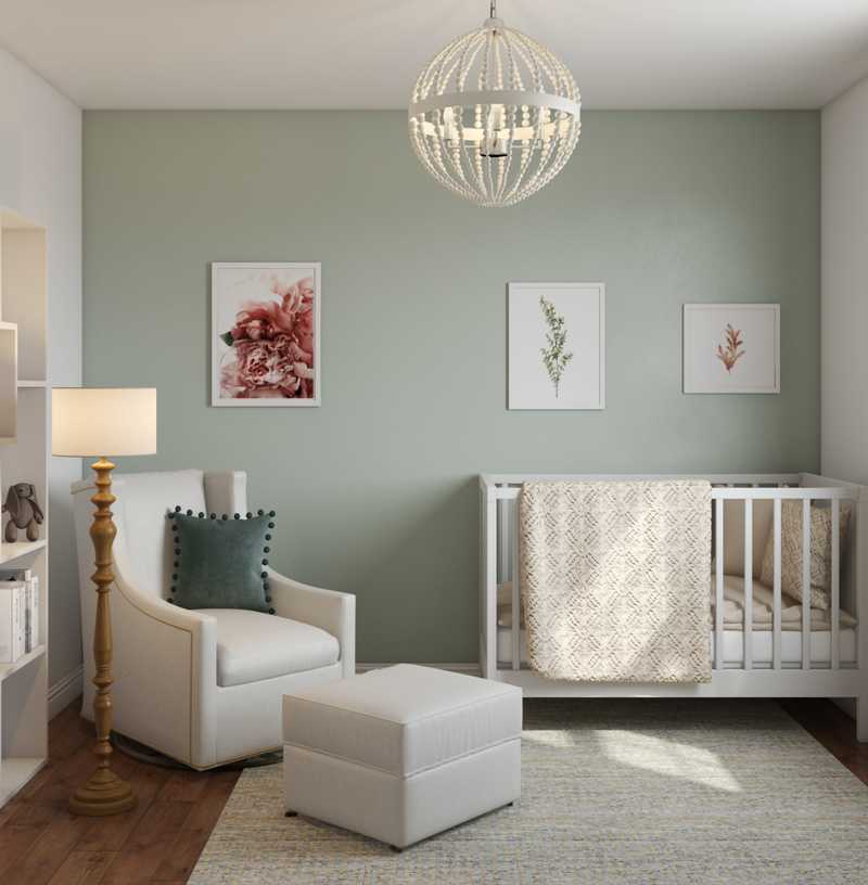 Farmhouse Nursery Design by Havenly Interior Designer Shirley