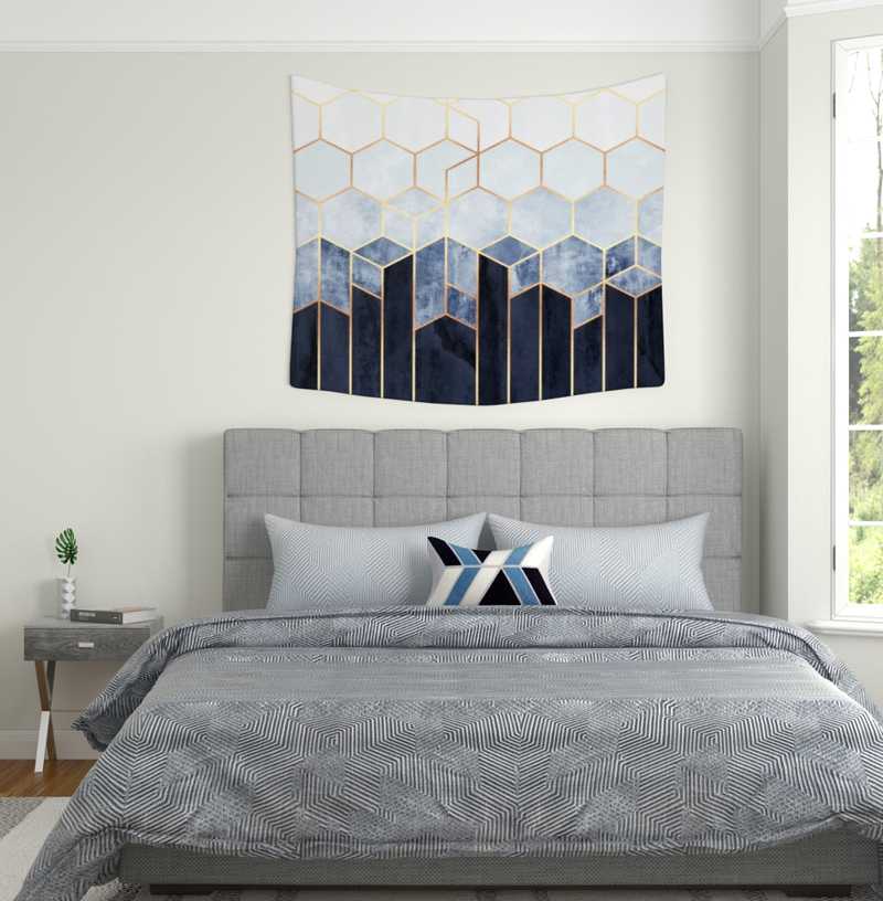 Modern Bedroom Design by Havenly Interior Designer Megan