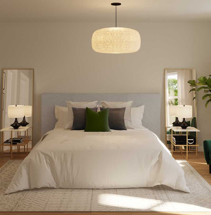 Contemporary, Modern, Traditional, Classic Contemporary Bedroom Design by Havenly Interior Designer Kayla