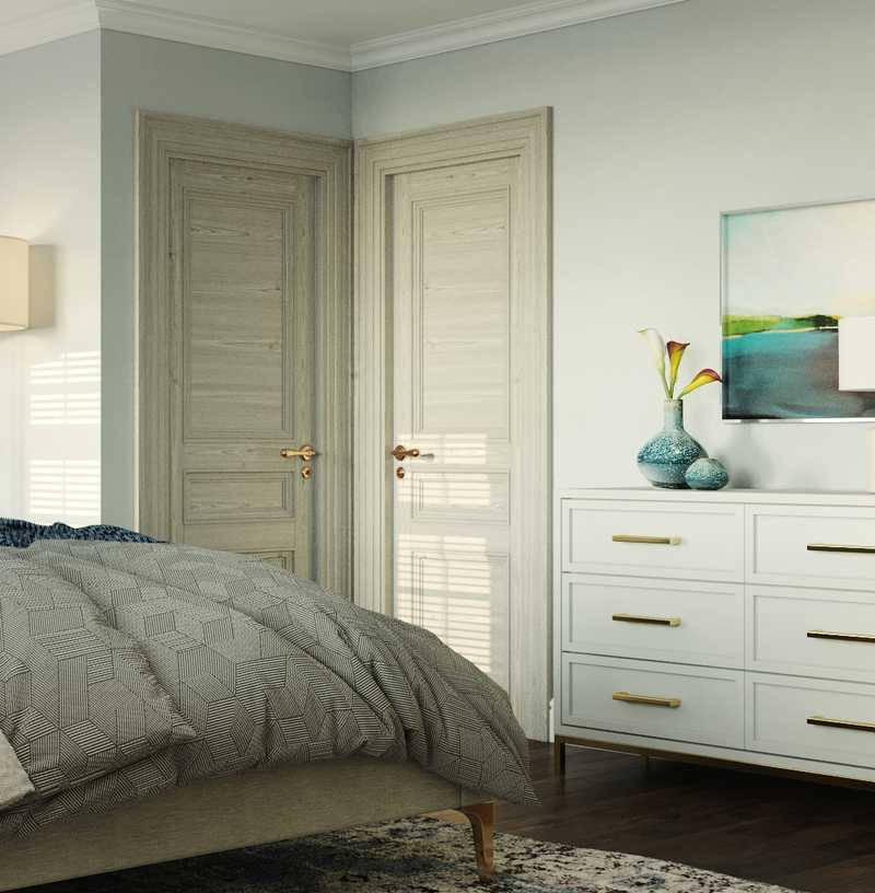 Classic, Coastal Bedroom Design by Havenly Interior Designer Erin