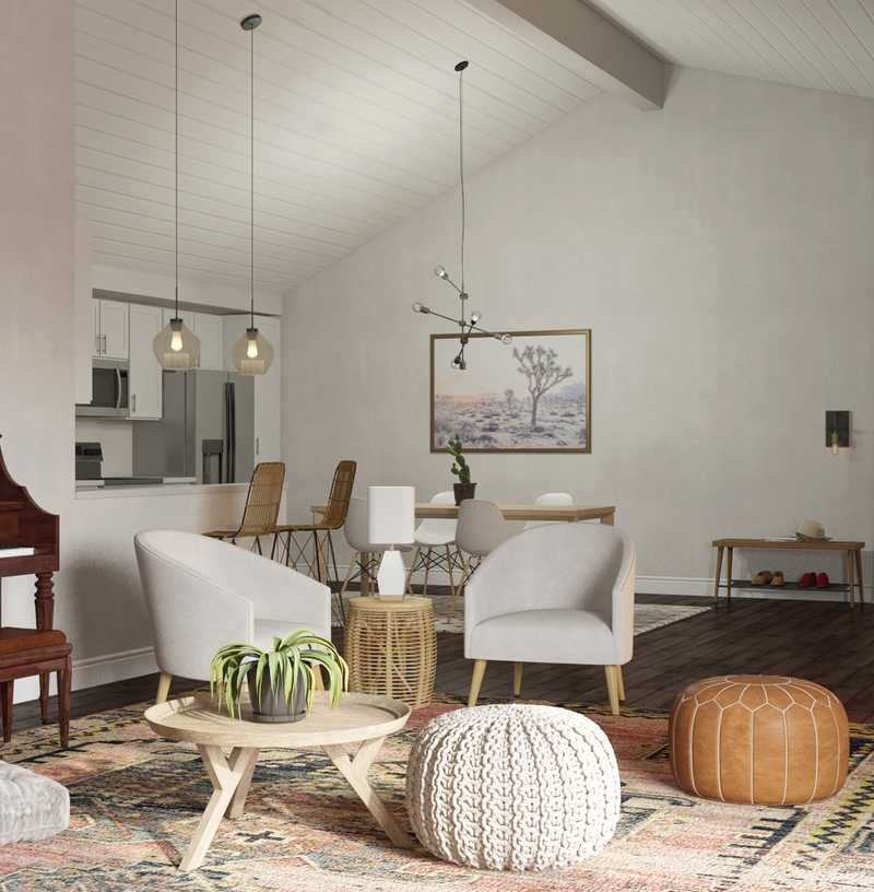 Classic, Minimal Living Room Design by Havenly Interior Designer Sydney