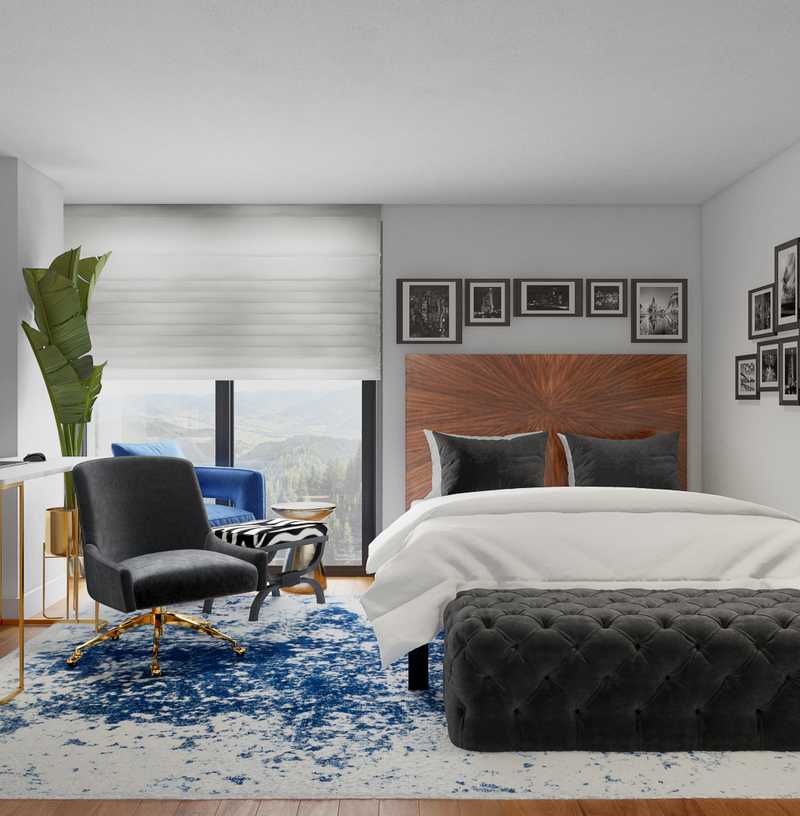 Eclectic Bedroom Design by Havenly Interior Designer Julio