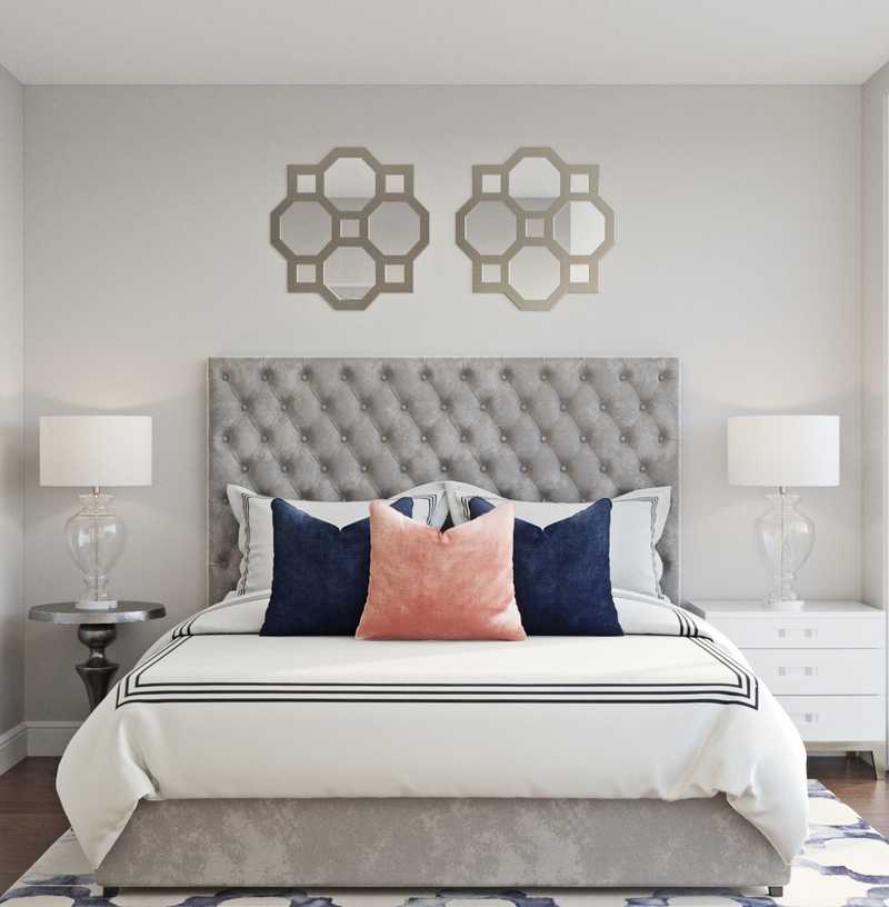 Modern, Glam Bedroom Design by Havenly Interior Designer Paige