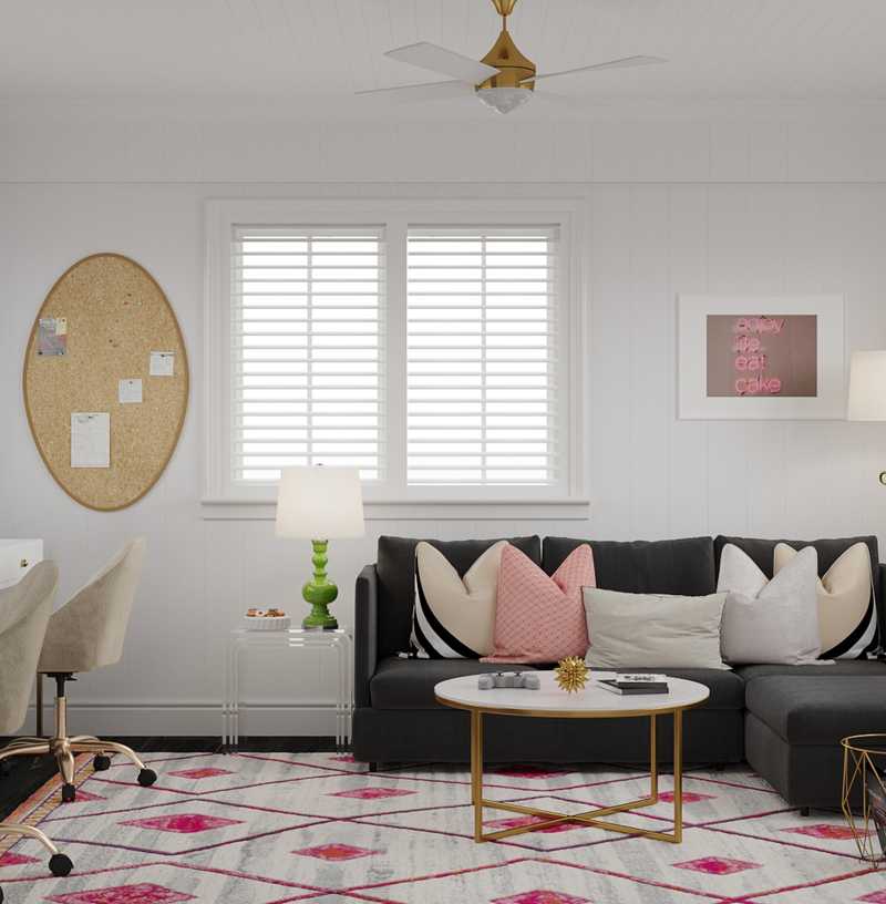 Contemporary, Glam, Preppy Other Design by Havenly Interior Designer Hannah