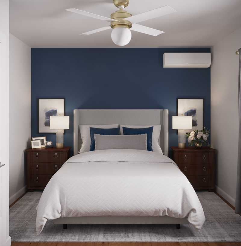Modern, Glam Bedroom Design by Havenly Interior Designer Maria
