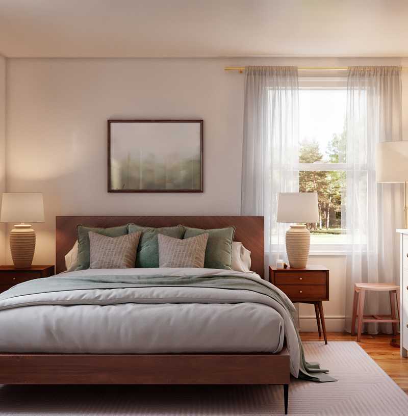 Modern, Rustic Bedroom Design by Havenly Interior Designer Jemma