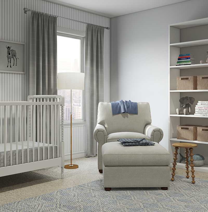 Classic, Traditional Nursery Design by Havenly Interior Designer Madeline