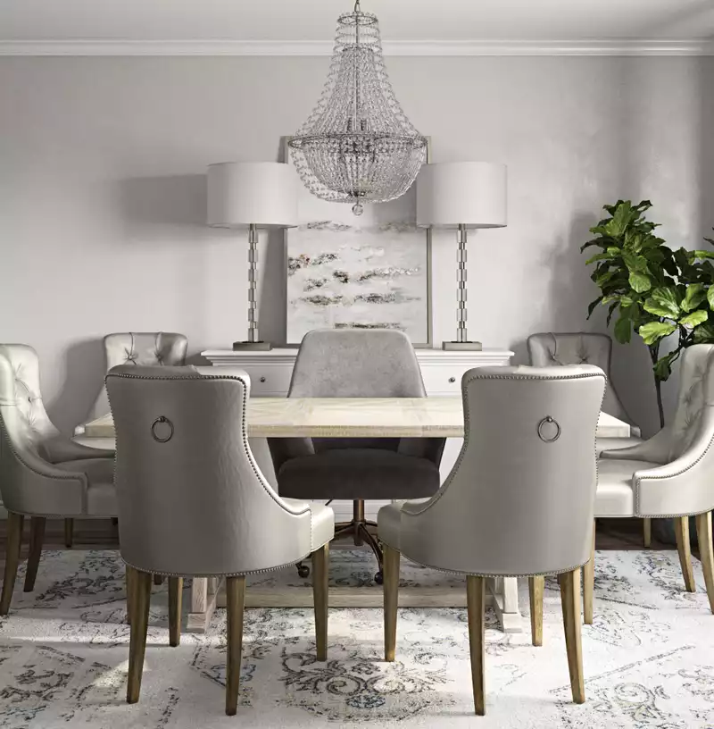 Classic Dining Room Design by Havenly Interior Designer Tracie